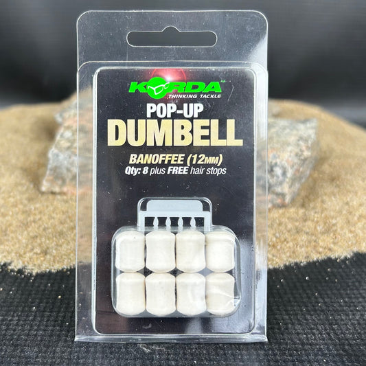 Korda: Fake Pop-Up Dumbell Banoffee 12mm