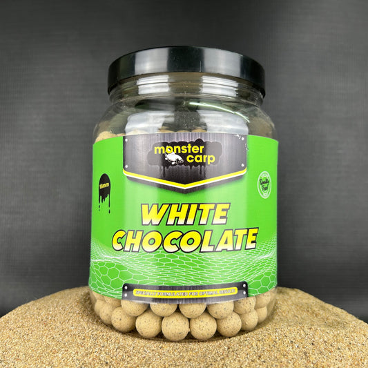 Monster Carp: 16mm White Chocolate Boilies