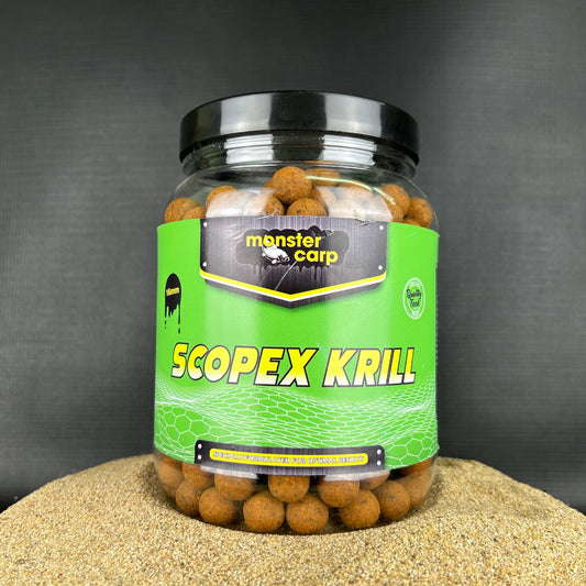 Monster Carp: 16mm Scopex Krill Boilies