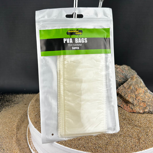 Monster Carp: 70 x 140mm PVA Bags 50pc