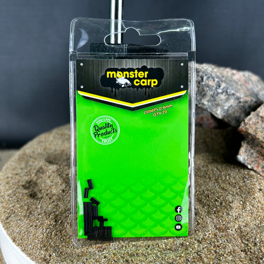 Monster Carp: Crimps 0.8mm 20pc