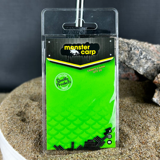 Monster Carp: Crimps 0.6mm 20pc