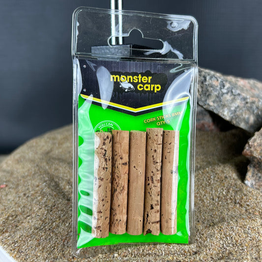 Monster Carp: Cork Sticks 8mm 5pc