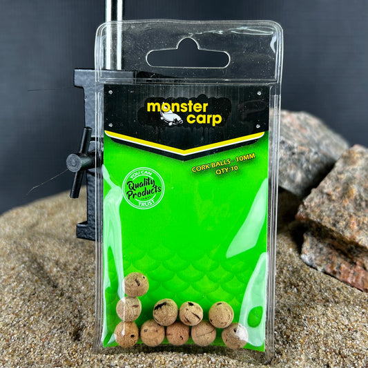 Monster Carp: Cork Balls 10mm 10pc