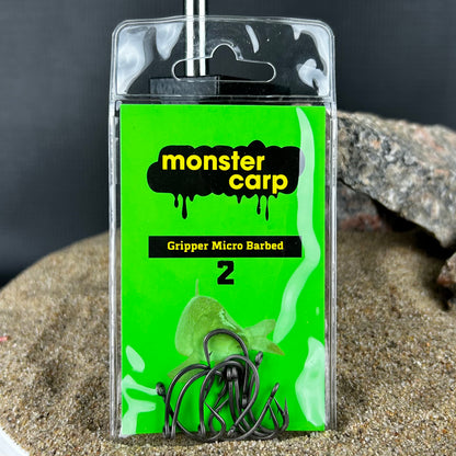 Monster Carp: Hooks Gripper Micro Barbed #2