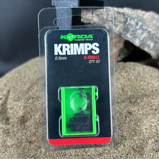 Korda: X-Small Krimps 0.5mm, Qty50