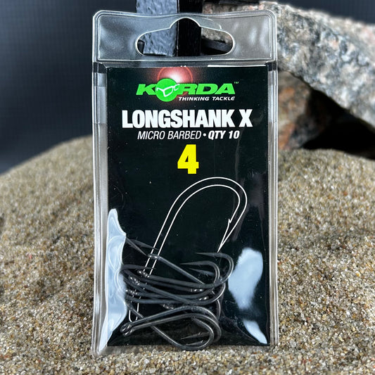 Korda: Longshank X Size 4, Qty10