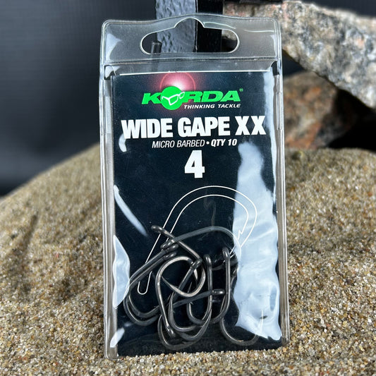 Korda: Wide Gape XX Size 4, Qty10