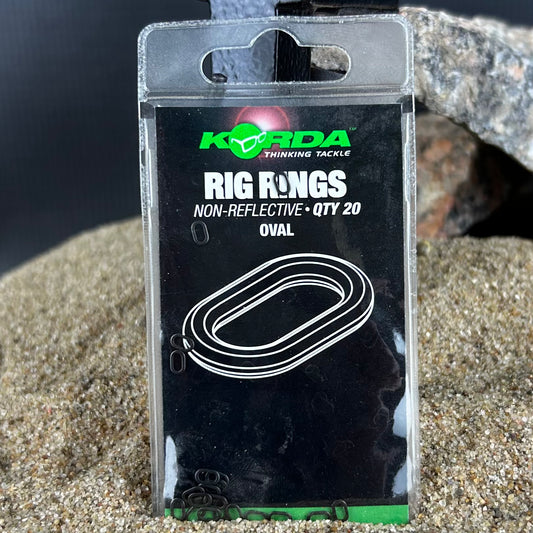 Korda: Oval Rig Ring Qty20