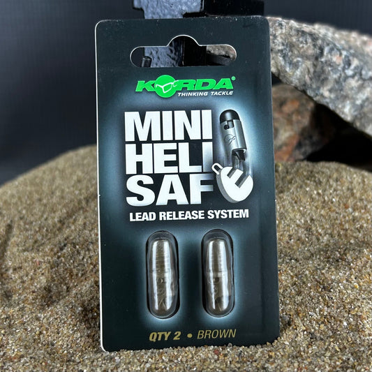 Korda: Brown Mini Heli Safe Qty2