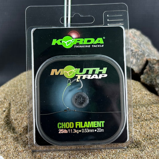 Korda: Mouth Trap Chod Filament 25lbs, 20m