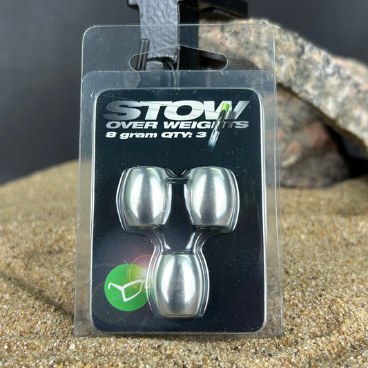 Korda: Stow Over Weights, 8g, Qty3