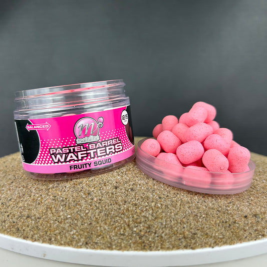 Mainline: Fruity Squid, Pastel Barrel Wafters, 12/15mm