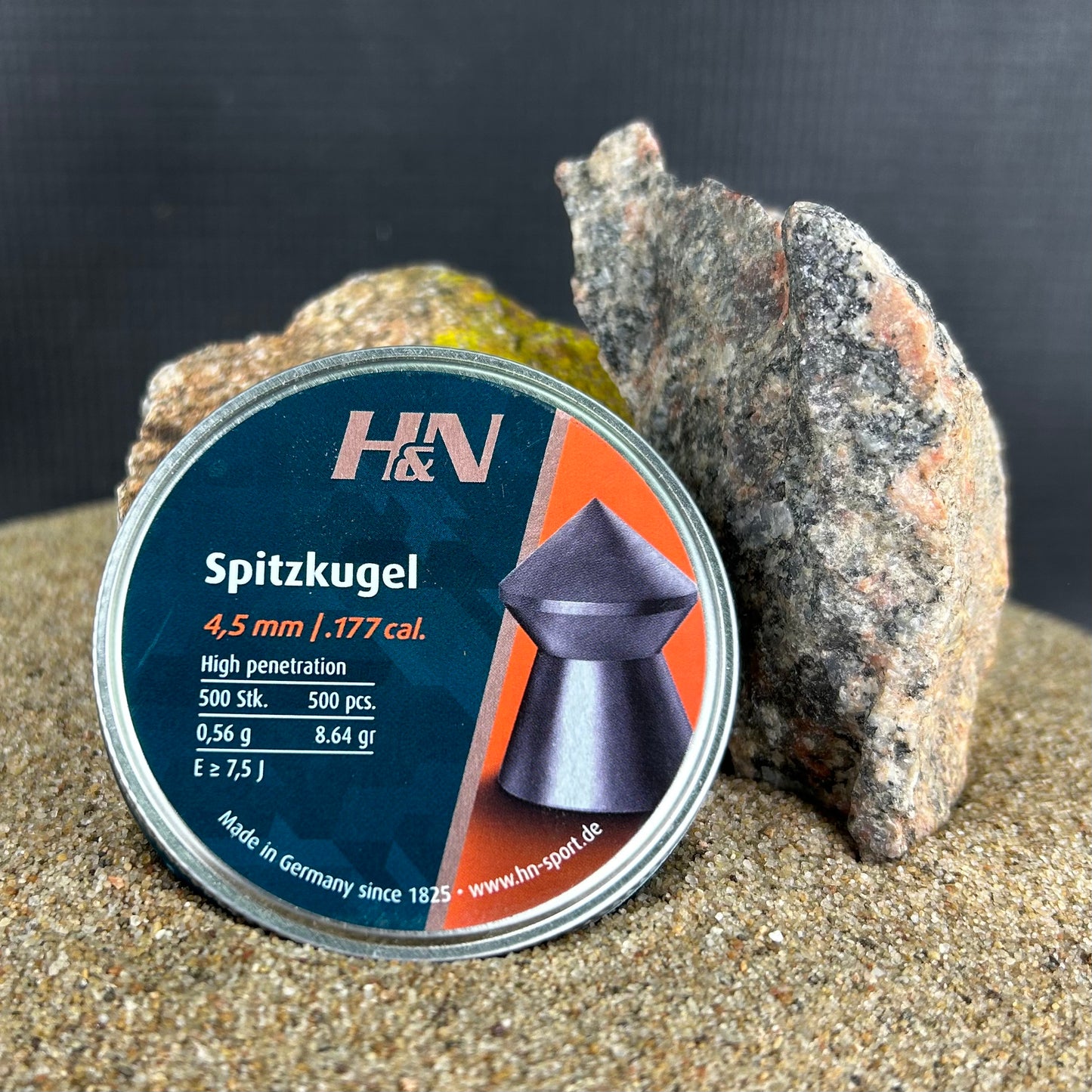 H&N: Spitzkugel, 4.5mm, 8.64gr, Qty500