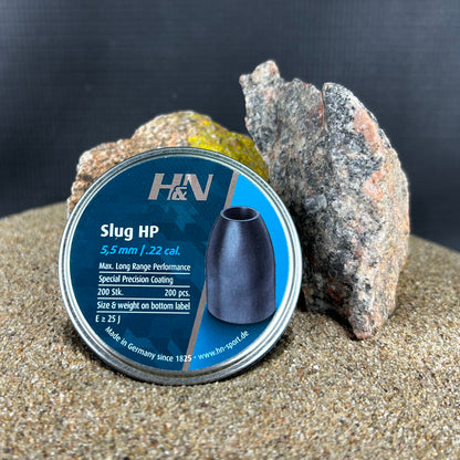 H&N: Slug HP, 5.5mm, 23gr, Qty200, .218