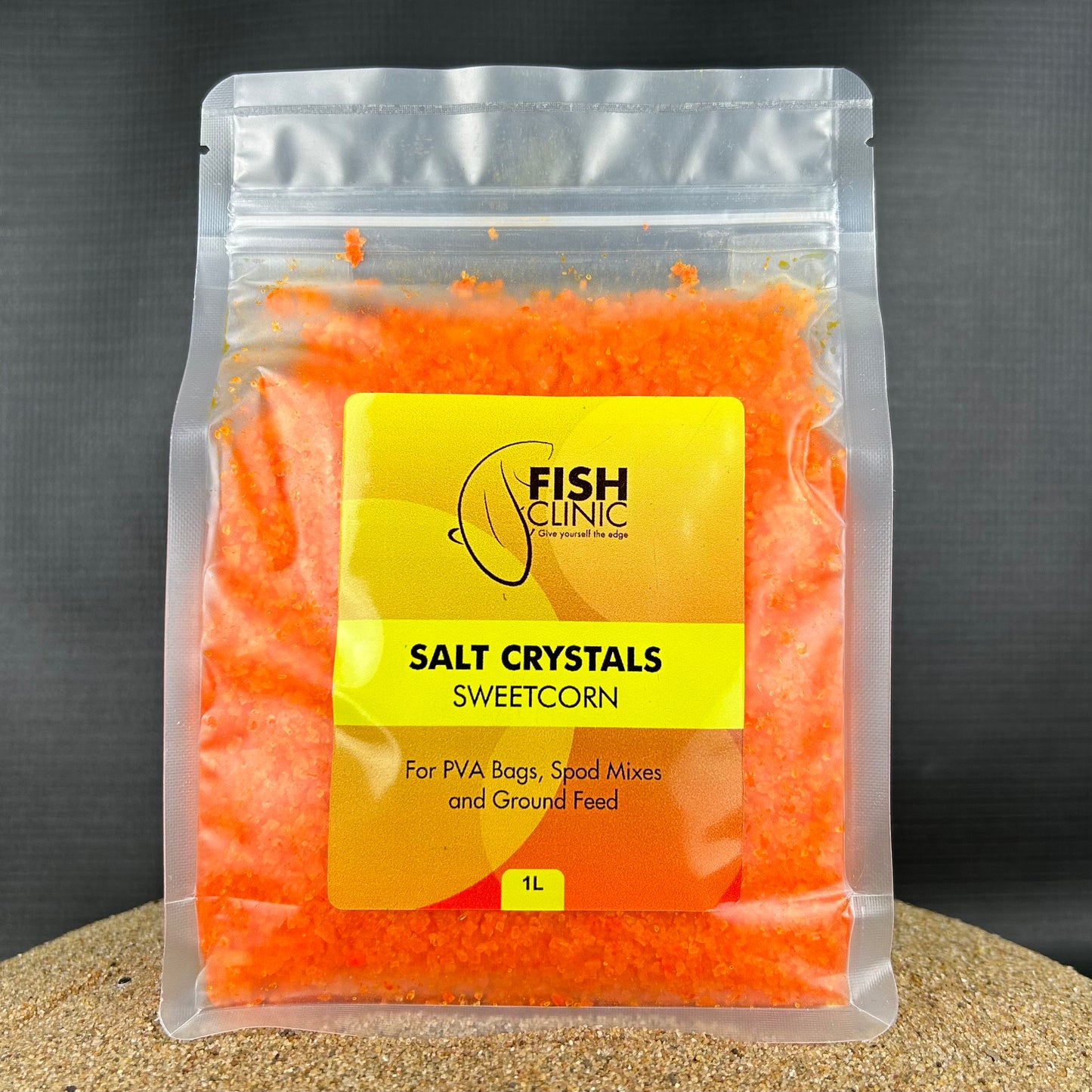 Fish Clinic: Sweetcorn, Salt Crystals, 1kg