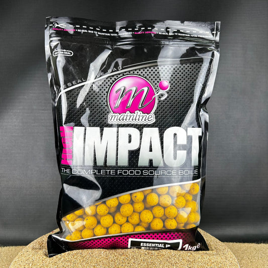 Mainline: Essential IB, High Impact Boilies, 1kg, 15mm