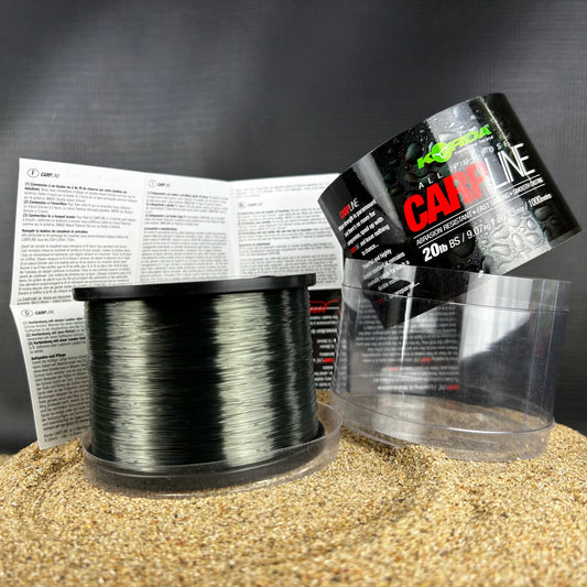 Korda: Carpline, 20lbs, 0.43mm, 1000m