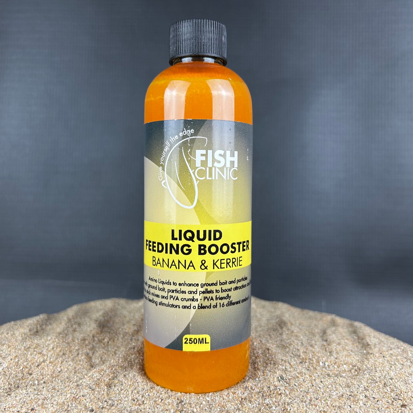 Fish Clinic: Banana & Kerrie , Liquid Feeding Booster, 250ml